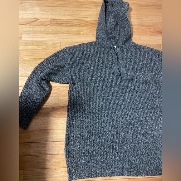 Zara Grey Oversized Hoodie Size Small - Picture 2 of 8